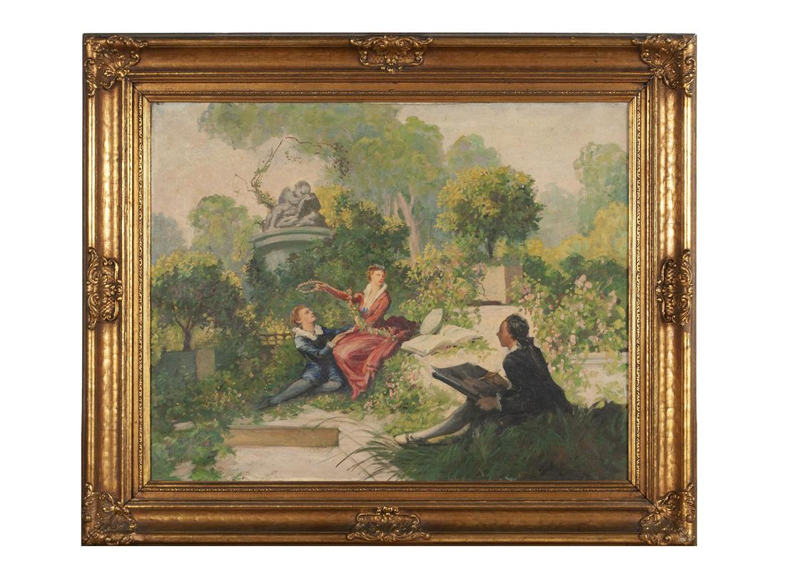 AMERICAN SCHOOL OIL PAINTING (1 of 5)