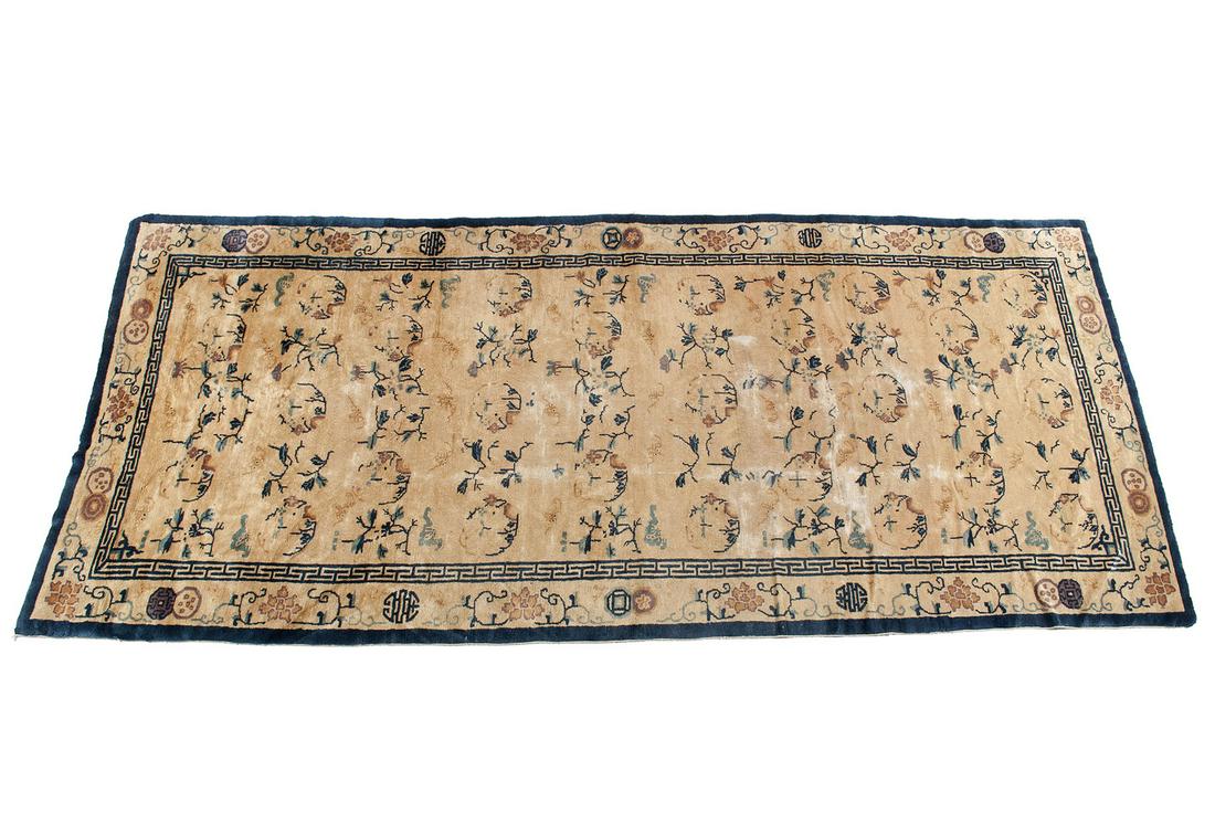 CHINESE ART DECO LONG HALL RUG (1 of 7)