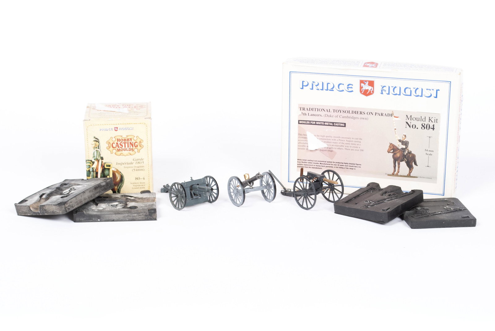 PRINCE AUGUST TOY SOLDIER MOULD KITS AND CANNONS (1 of 4)