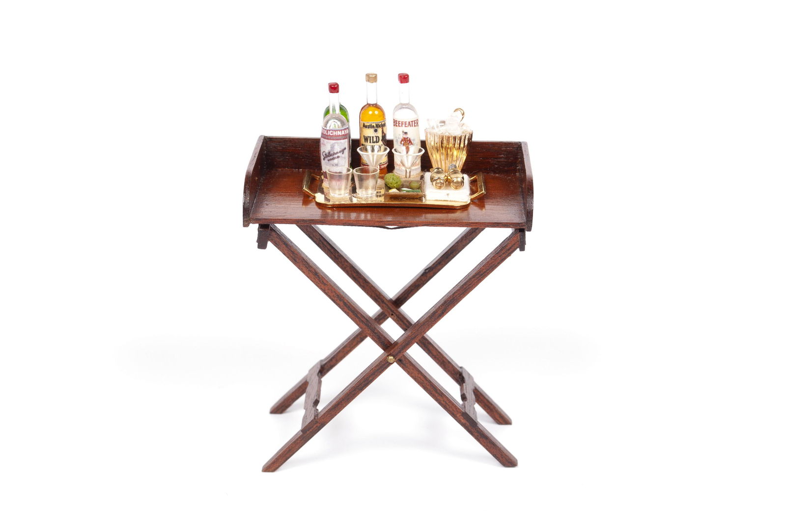 MINIATURE DENNIS JENVEY FIELD BAR TABLE (1 of 7)