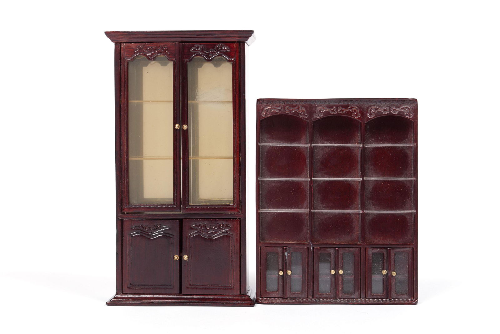 TWO BESPAQ MINIATURE SHELVING UNITS (1 of 3)