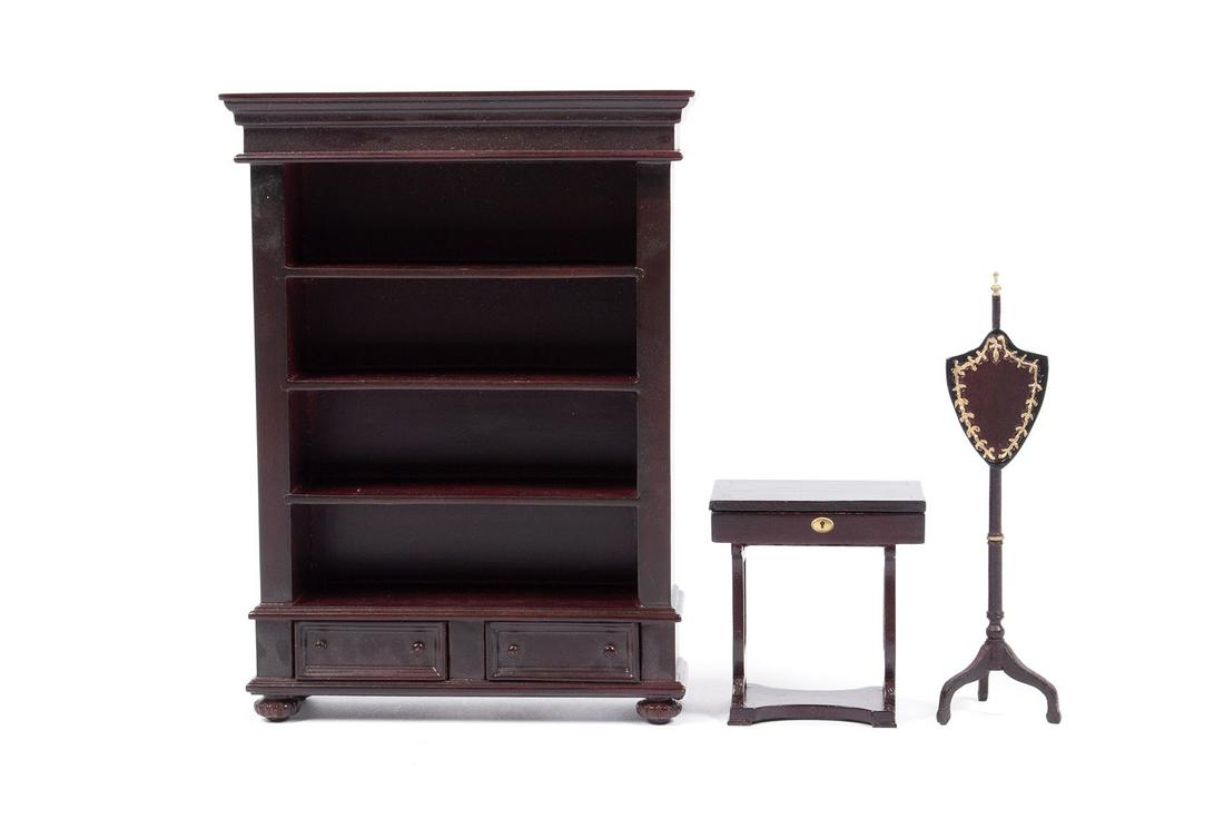 BESPAQ MINIATURE SHELVING AND SEWING BOX (1 of 9)