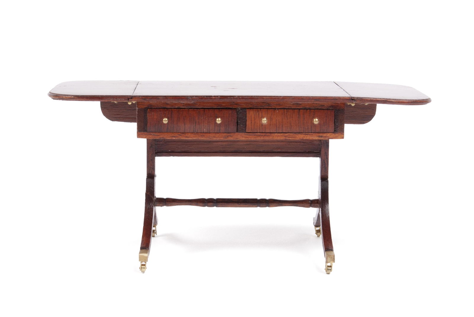 DENNIS JENVEY MINIATURE REGENCY SOFA TABLE (1 of 6)