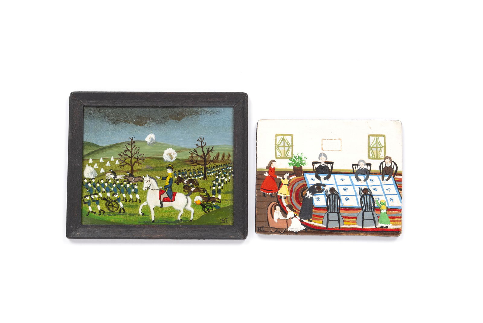 BEATY THOMAS MINIATURE PAINTINGS (1 of 5)