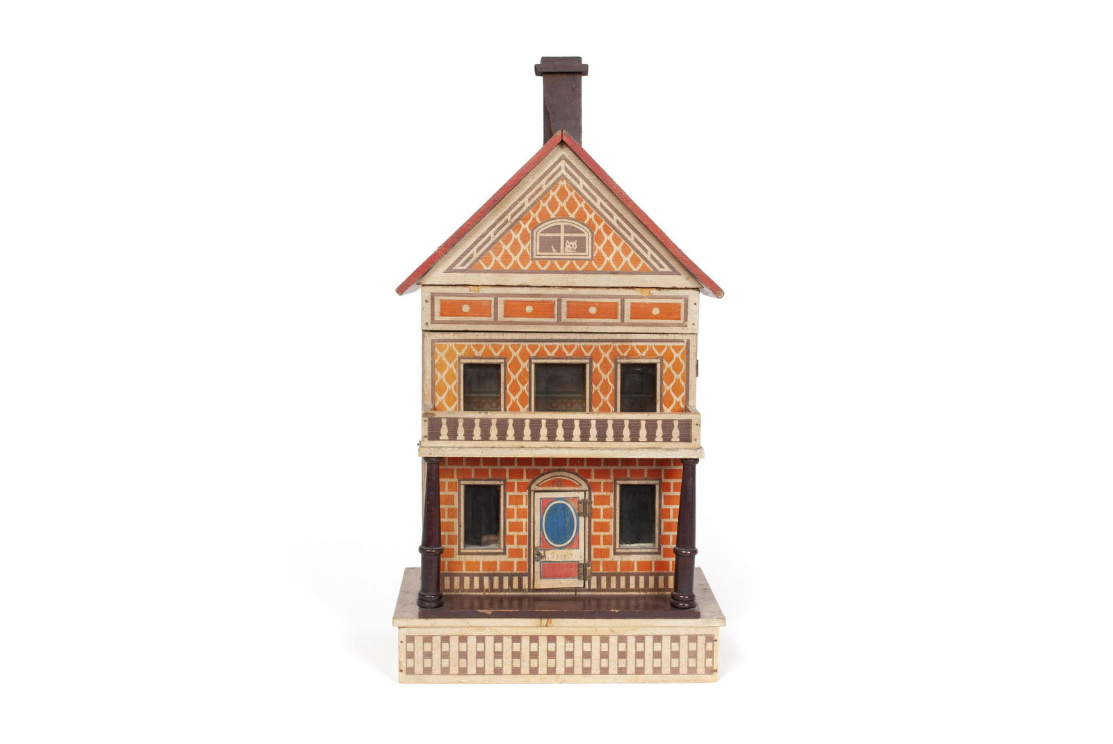MORTON E. CONVERSE & COMPANY WOOD DOLLHOUSE (1 of 10)