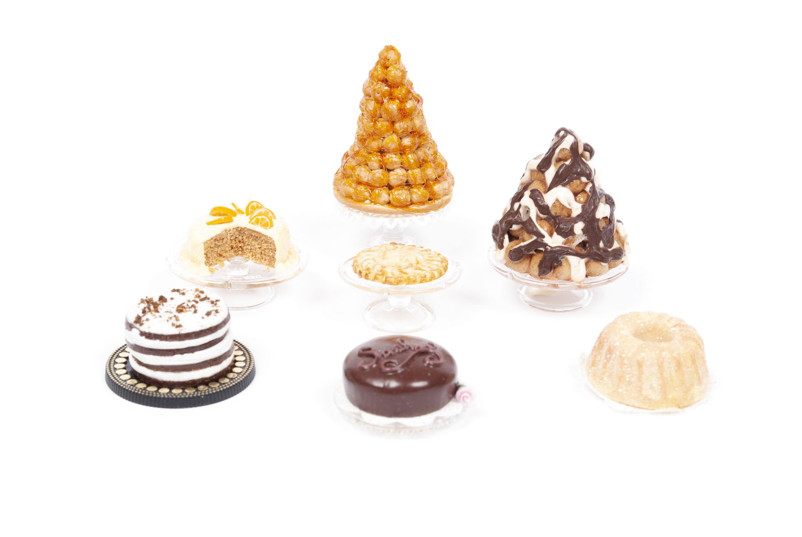 GROUPING OF MINIATURE BAKED GOODS (1 of 6)