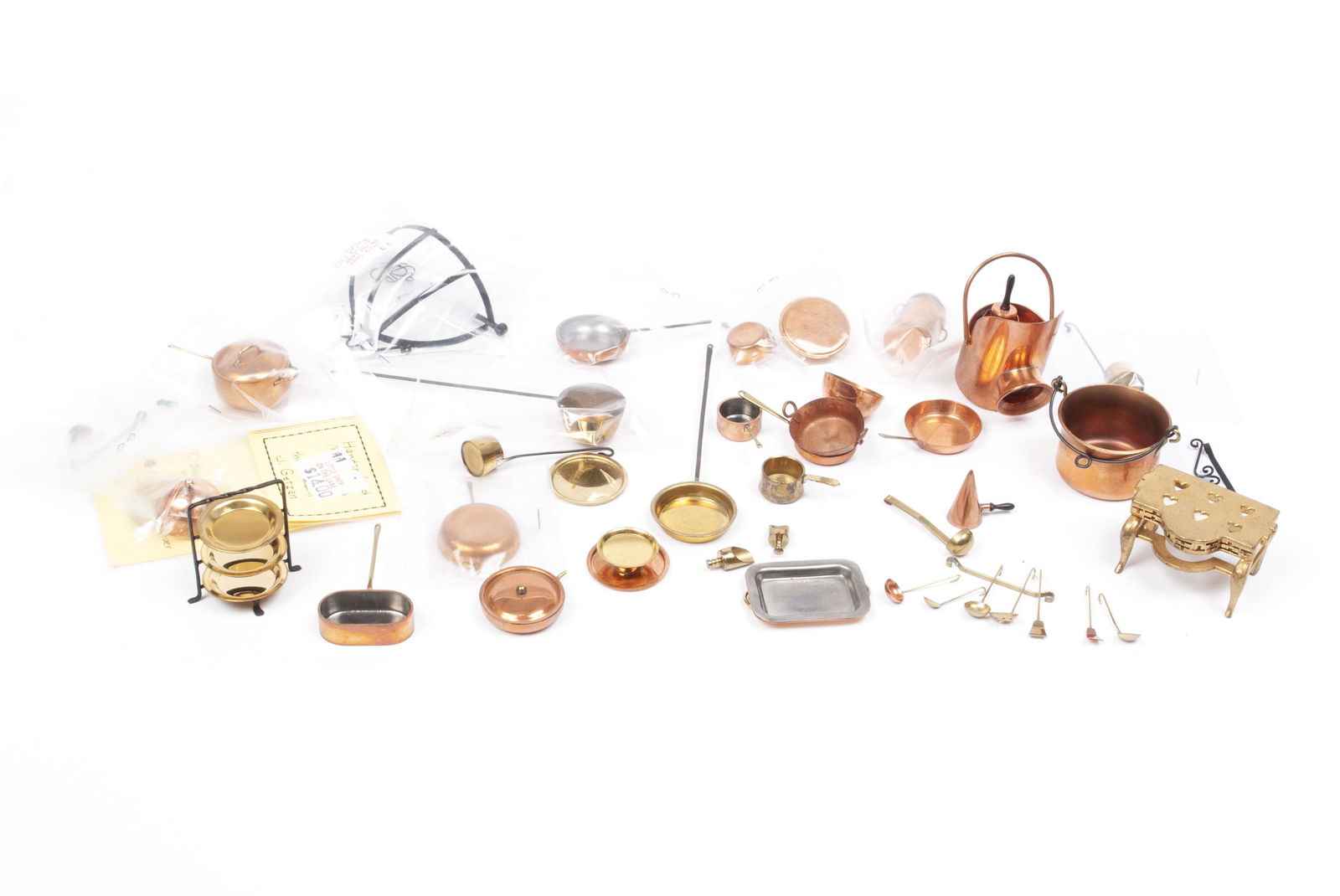 WIDE COLLECTION OF JASON GETZAN MINIATURE COPPER AND (1 of 6)