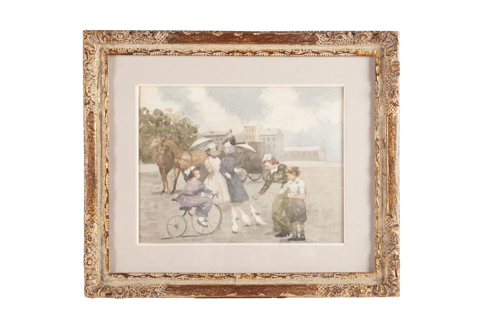 POST IMPRESSIONIST WATERCOLOR (AMERICAN SCHOOL, 20TH (1 of 10)