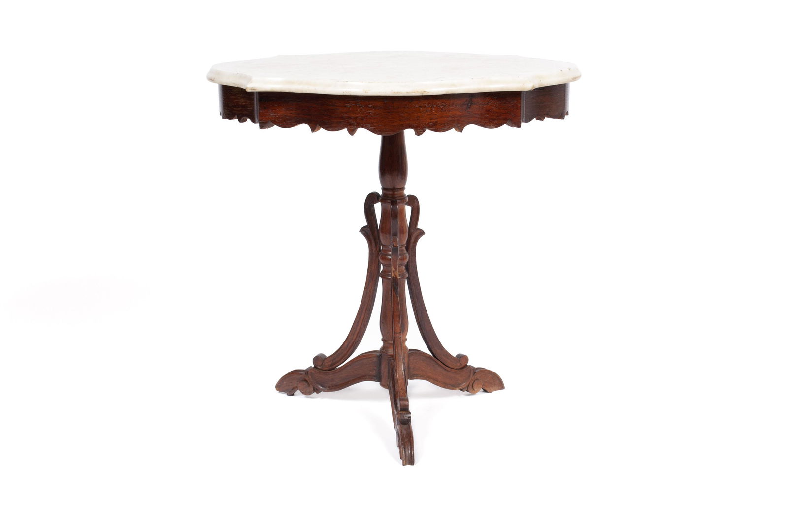 MARBLE TOP CENTER TABLE (1 of 6)