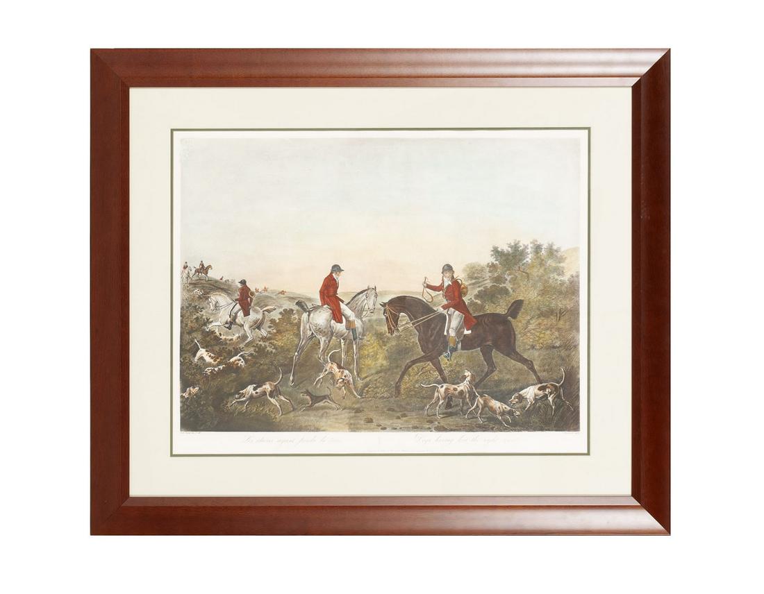 HAND COLORED ENGRAVING AFTER CARL VERNET (1758-1836) (1 of 7)