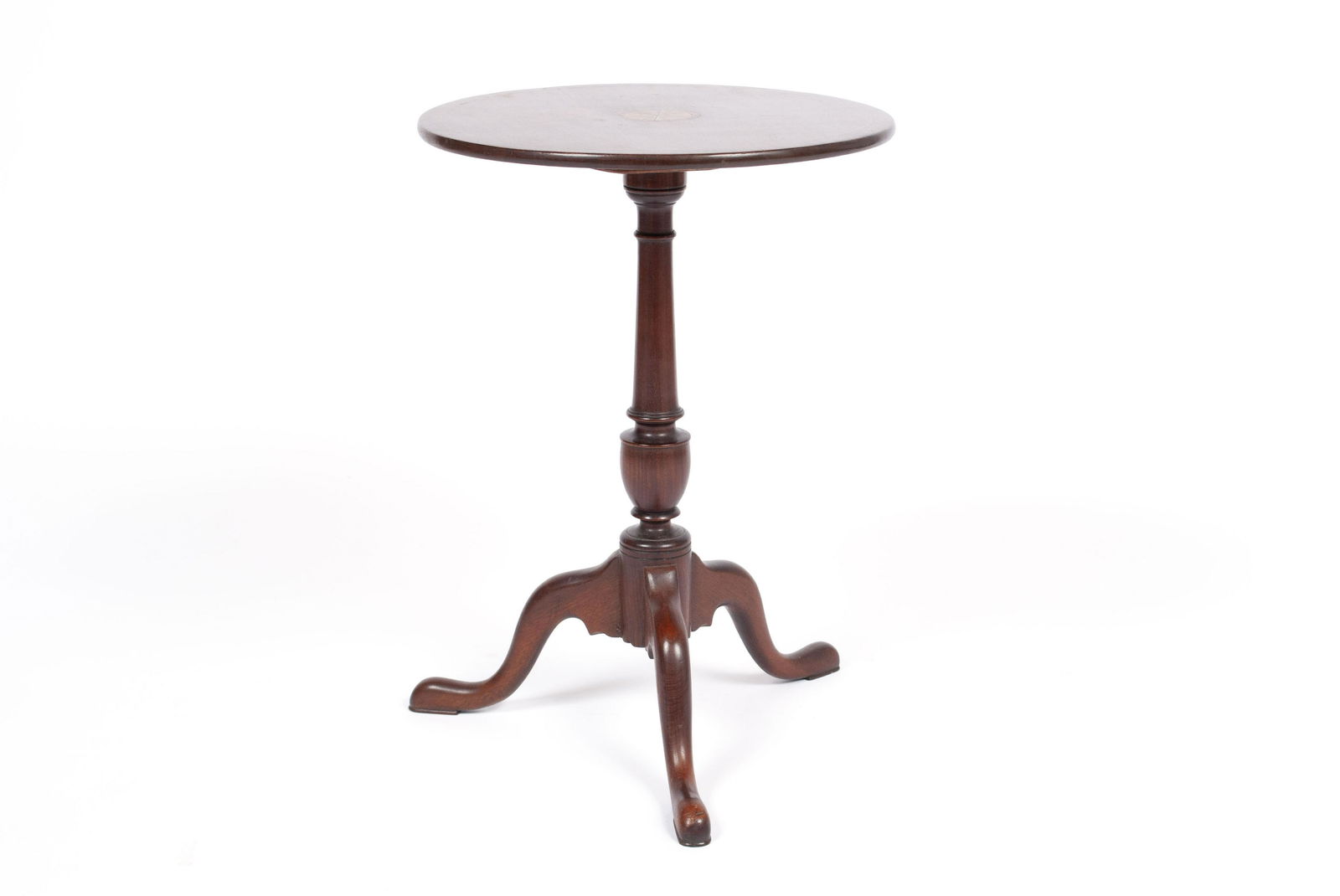 ENGLISH MAHOGANY CANDLESTAND (1 of 5)