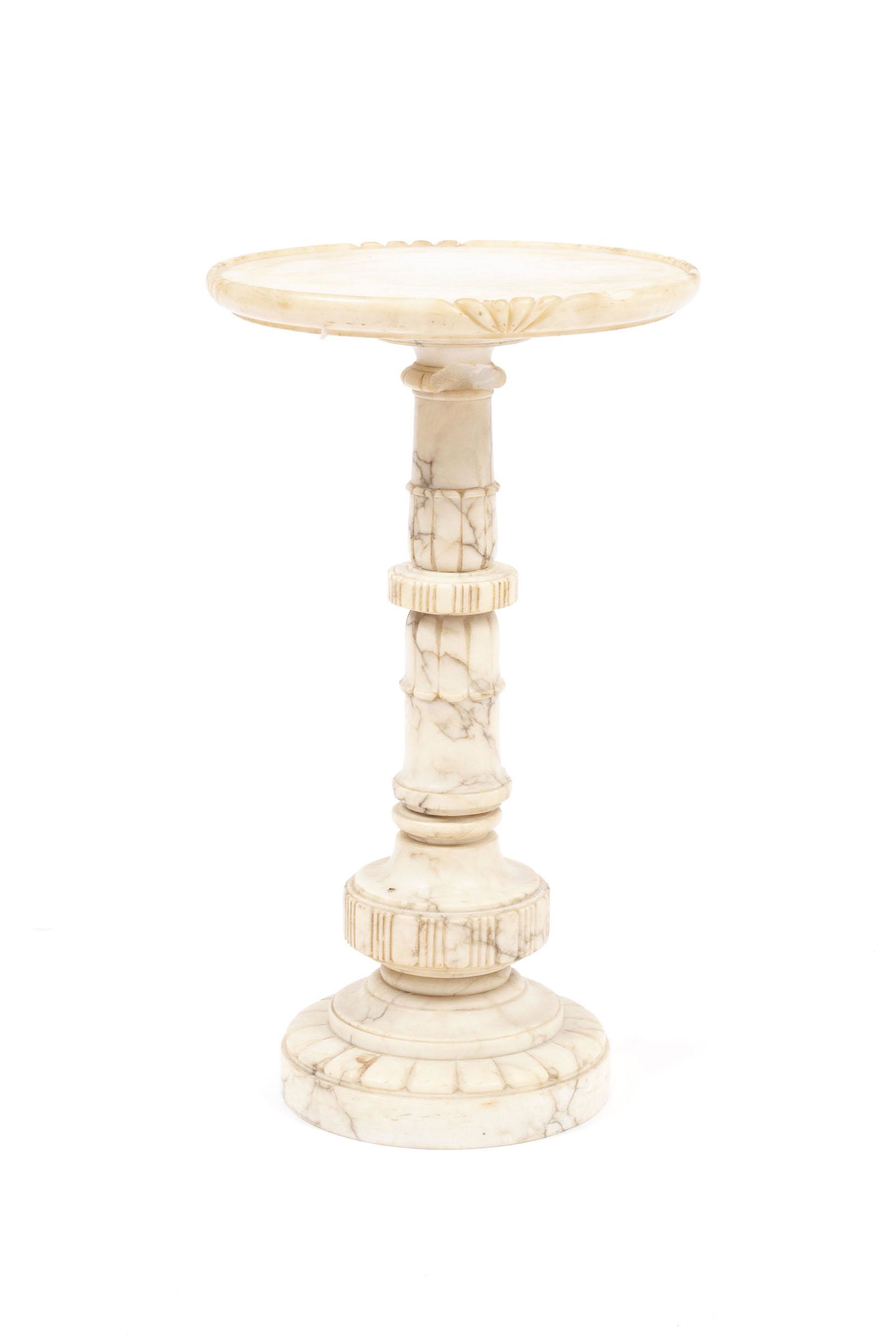 WHITE MARBLE DRINKS TABLE (1 of 5)