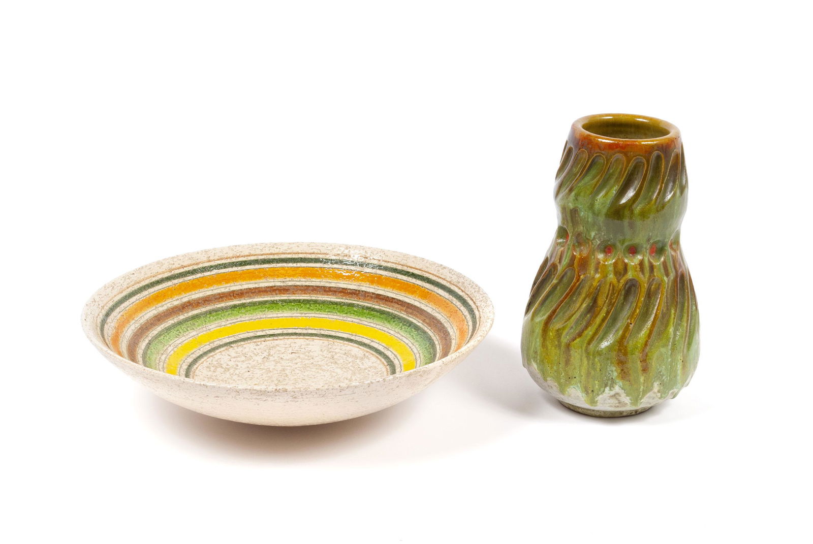 TWO MODERN ROSENTHAL NETTER INC. POTTERY VESSELS (1 of 8)