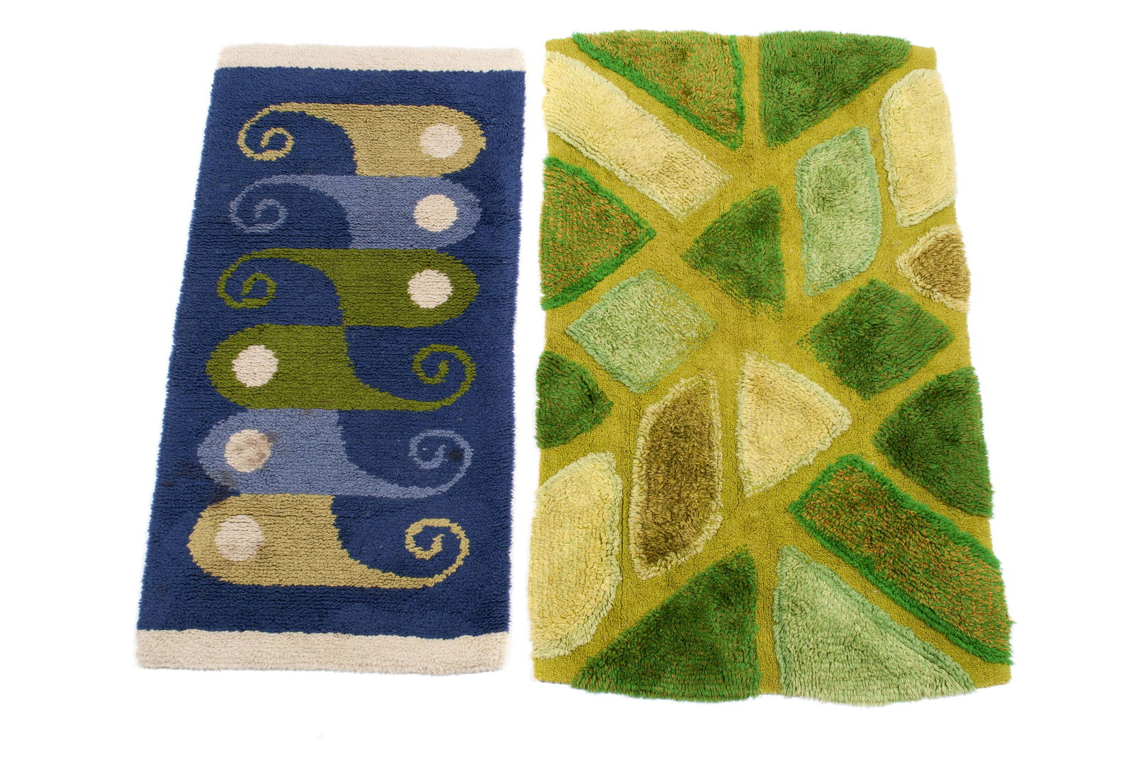 TWO MCM THROW RUGS (1 of 7)