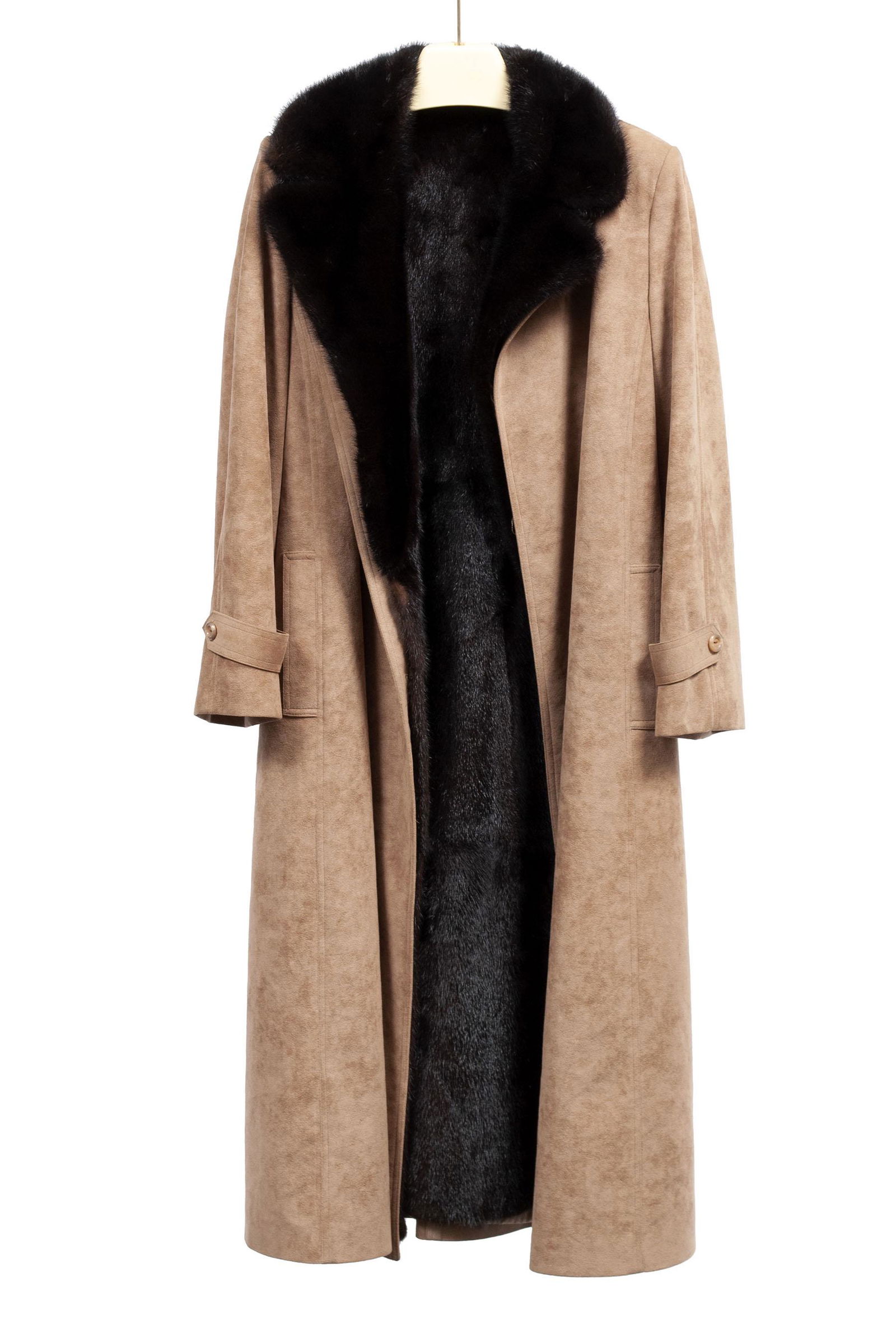 VINTAGE LEPPERT ROOS SUEDE AND MINK COAT (1 of 4)