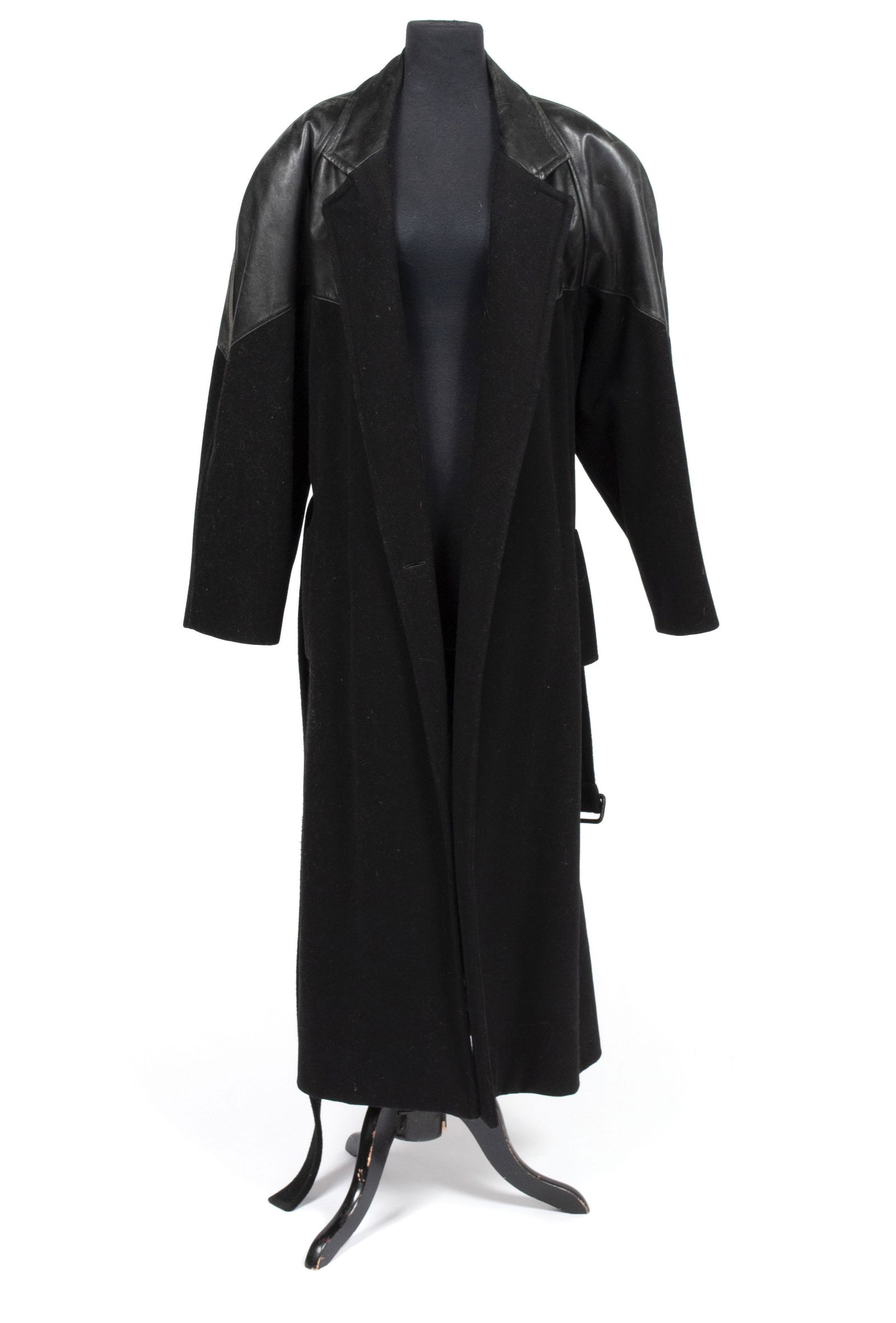 MICHAEL BEVINS NEW YORK MEN'S LEATHER COAT (1 of 8)