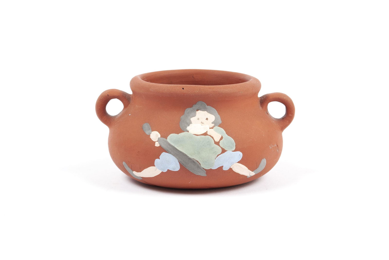 1904 ST. LOUIS WORLD'S FAIR WELLER REDWARE VASE (1 of 4)