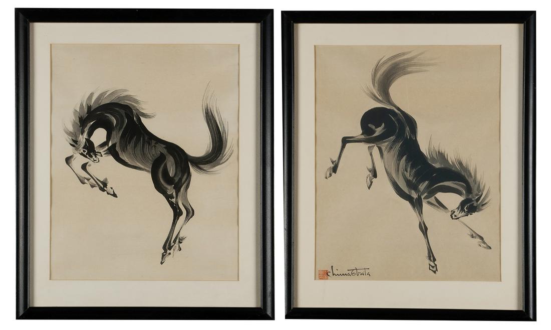 CHIURA OBATA (JAPANESE/AMERICAN, 1885-1975) (1 of 6)