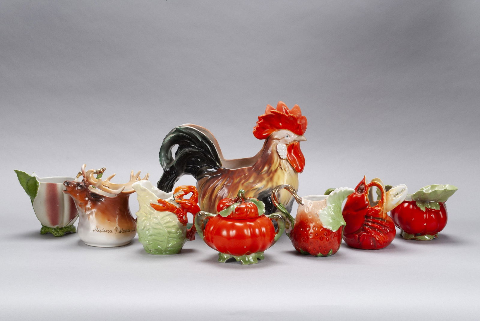 ROYAL BAYREUTH FIGURAL PITCHERS AND MORE (1 of 7)