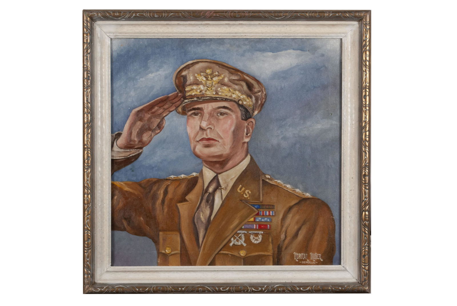 MILITARY PORTRAIT BY NORMAN MILLER (1 of 8)
