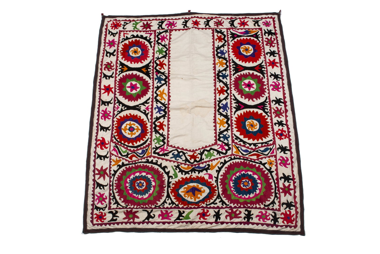 UZBEK EMBROIDERED SUZANI PRAYER ARCH (1 of 8)