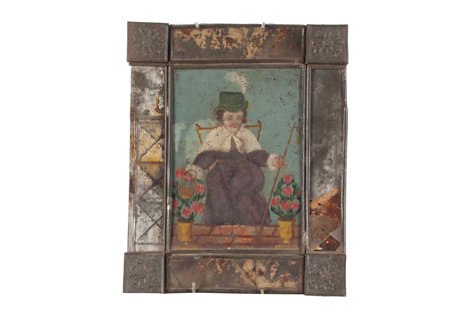 MEXICAN FOLK ART RETABLO (1 of 6)