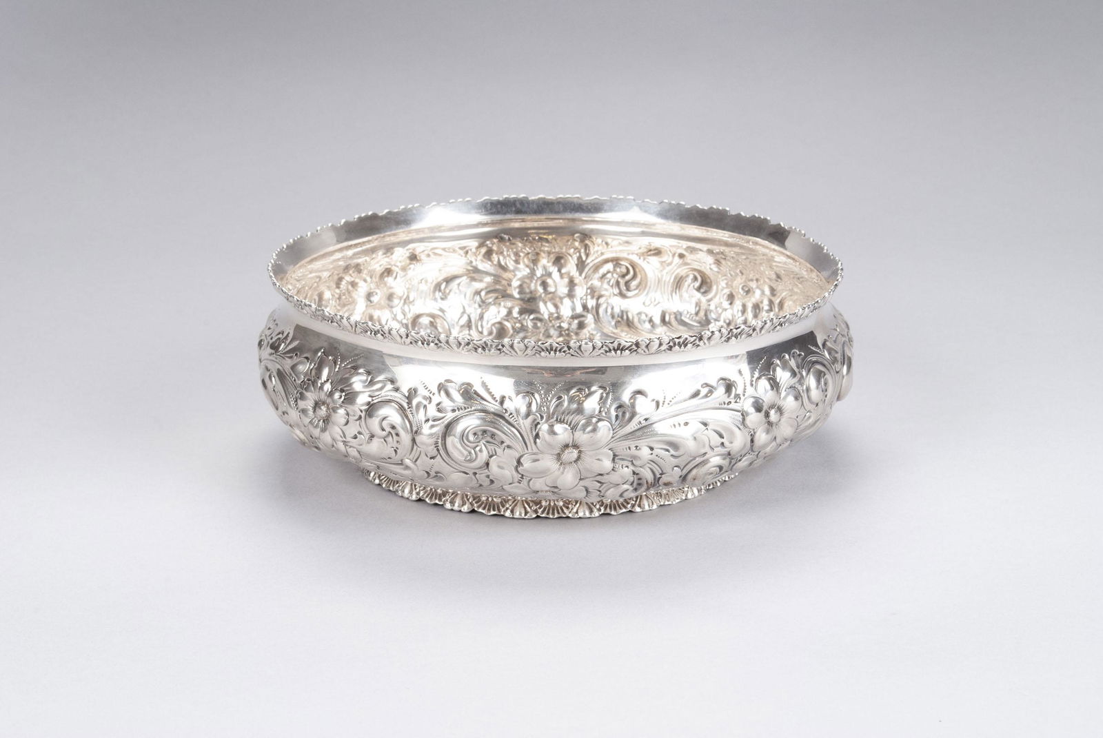 SILVER PRESENTATION BOWL BY WM. B. DURGIN CO. (1 of 7)