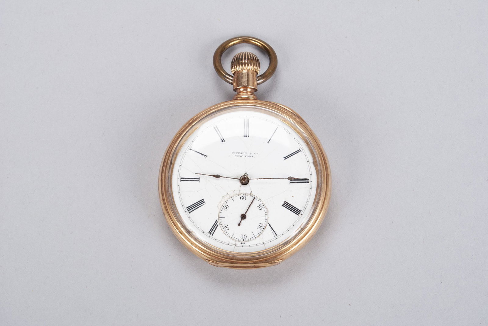 TIFFANY & CO. 18K GOLD POCKET WATCH (1 of 8)