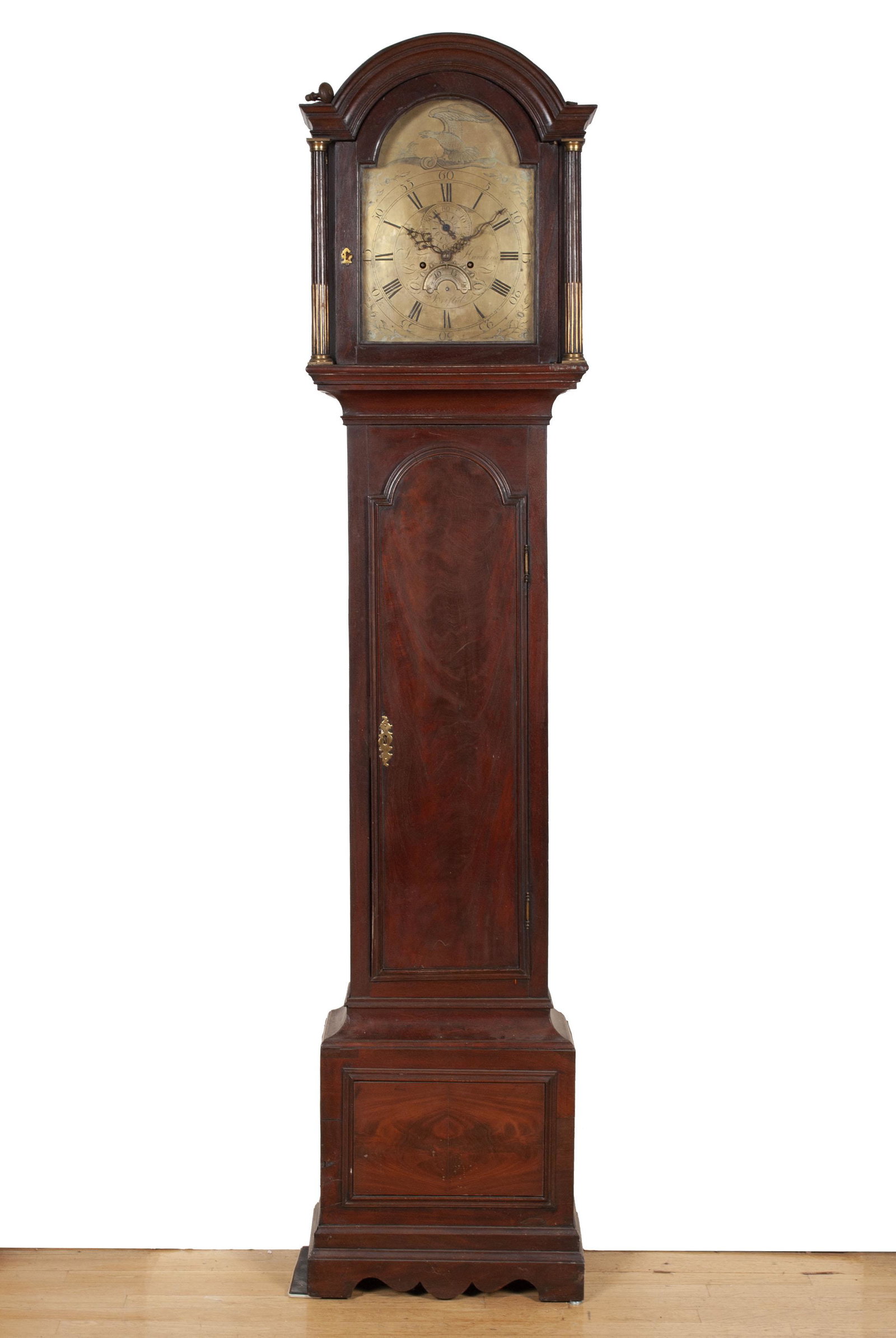 JAMES HAWKINS - BRISTOL TALL CASE CLOCK (1 of 7)