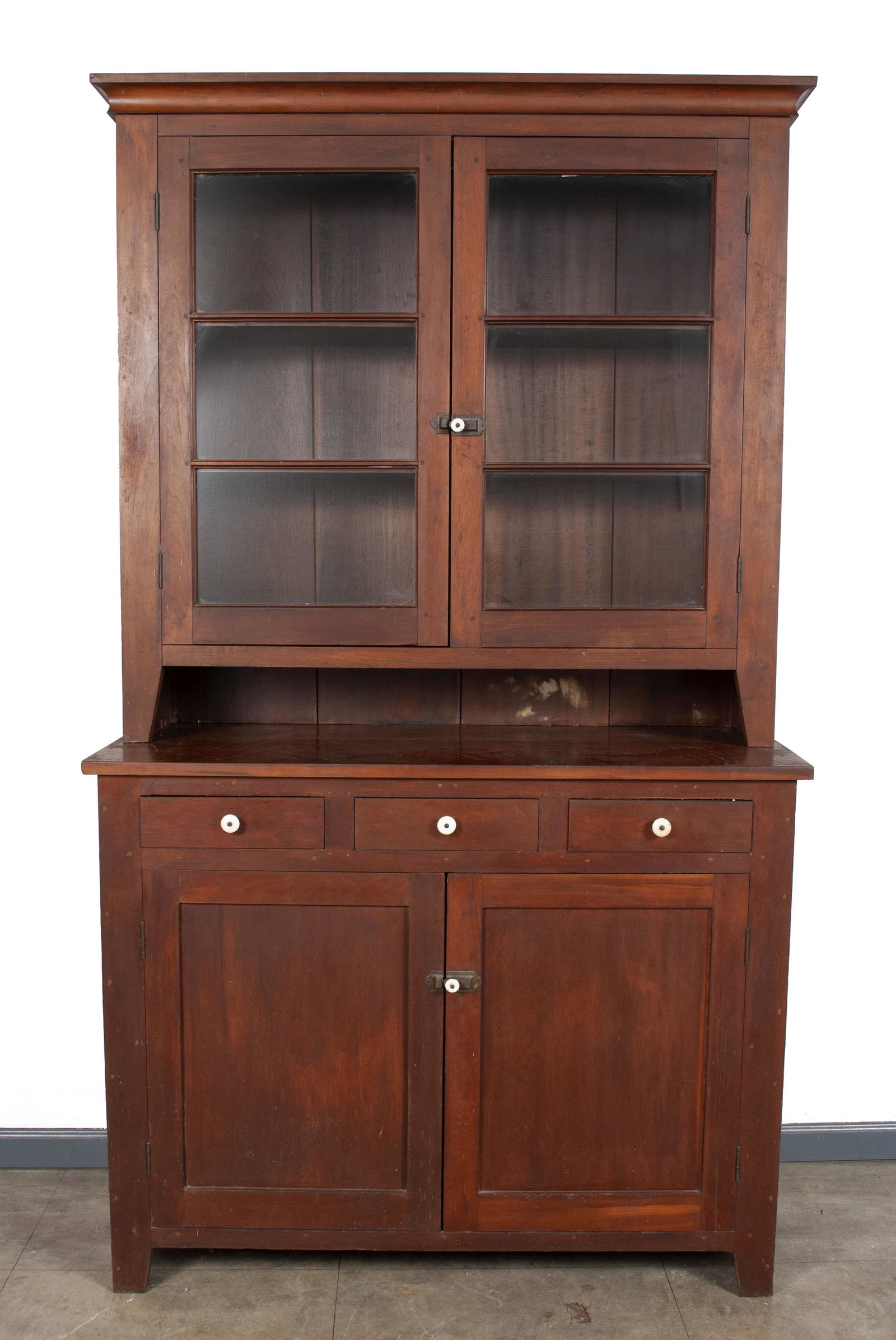 AMERICAN STEPBACK CUPBOARD (1 of 5)