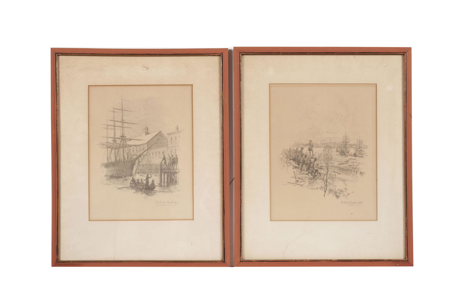 TWO LITHOGRAPHS AFTER E.E. ANTHONY (1 of 7)