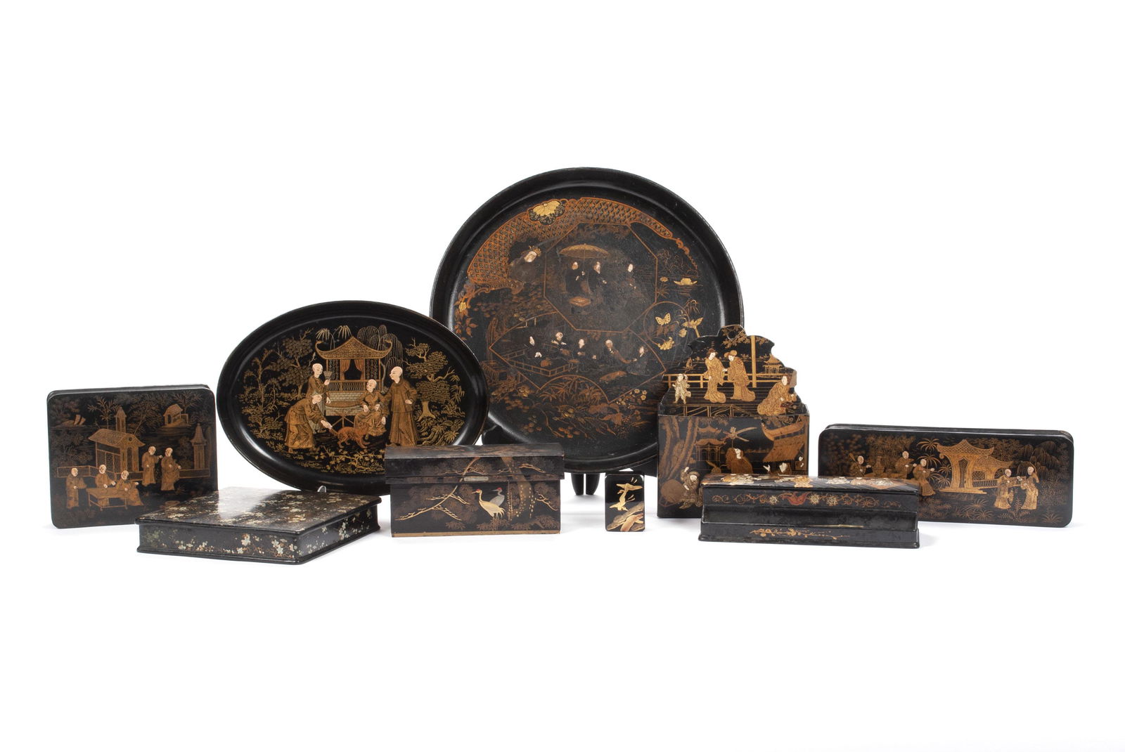 COLLECTION OF JAPANESE LACQUER ARTICLES (1 of 7)