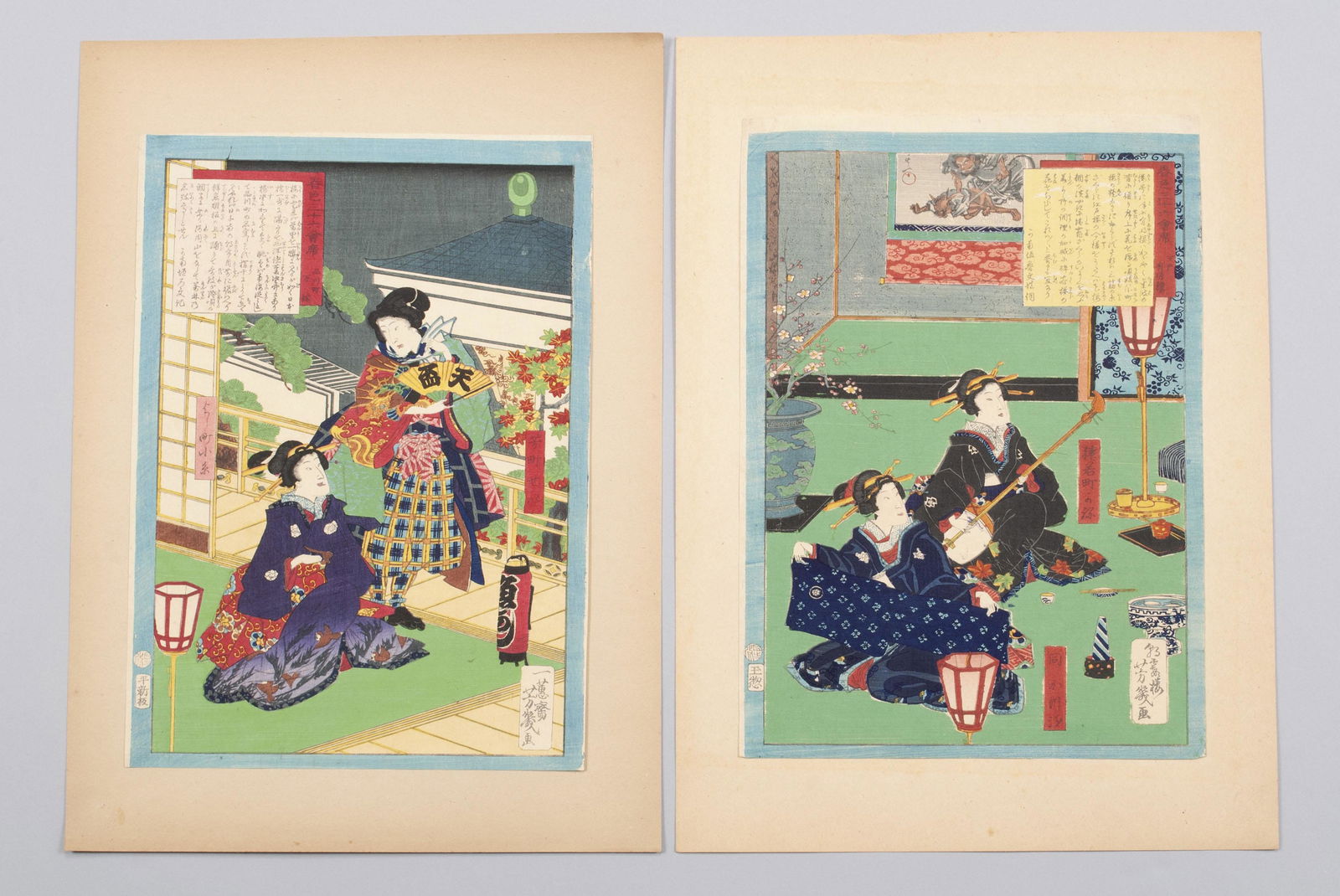 UTAGAWA YOSHIIKU (JAPAN, 1833-1904) (1 of 10)