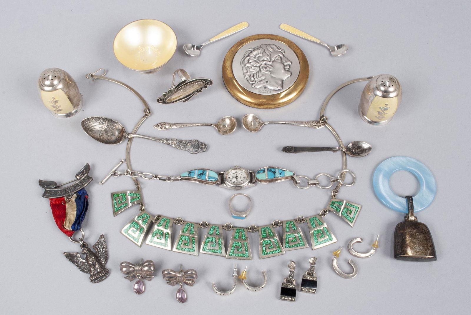 MISCELLANEOUS STERLING SILVER ARTICLES (1 of 7)