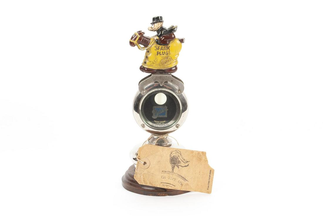 BARNEY GOOGLE "SPARK PLUG" CHARACTER HOOD ORNAMENT MASCOT (1 of 9)