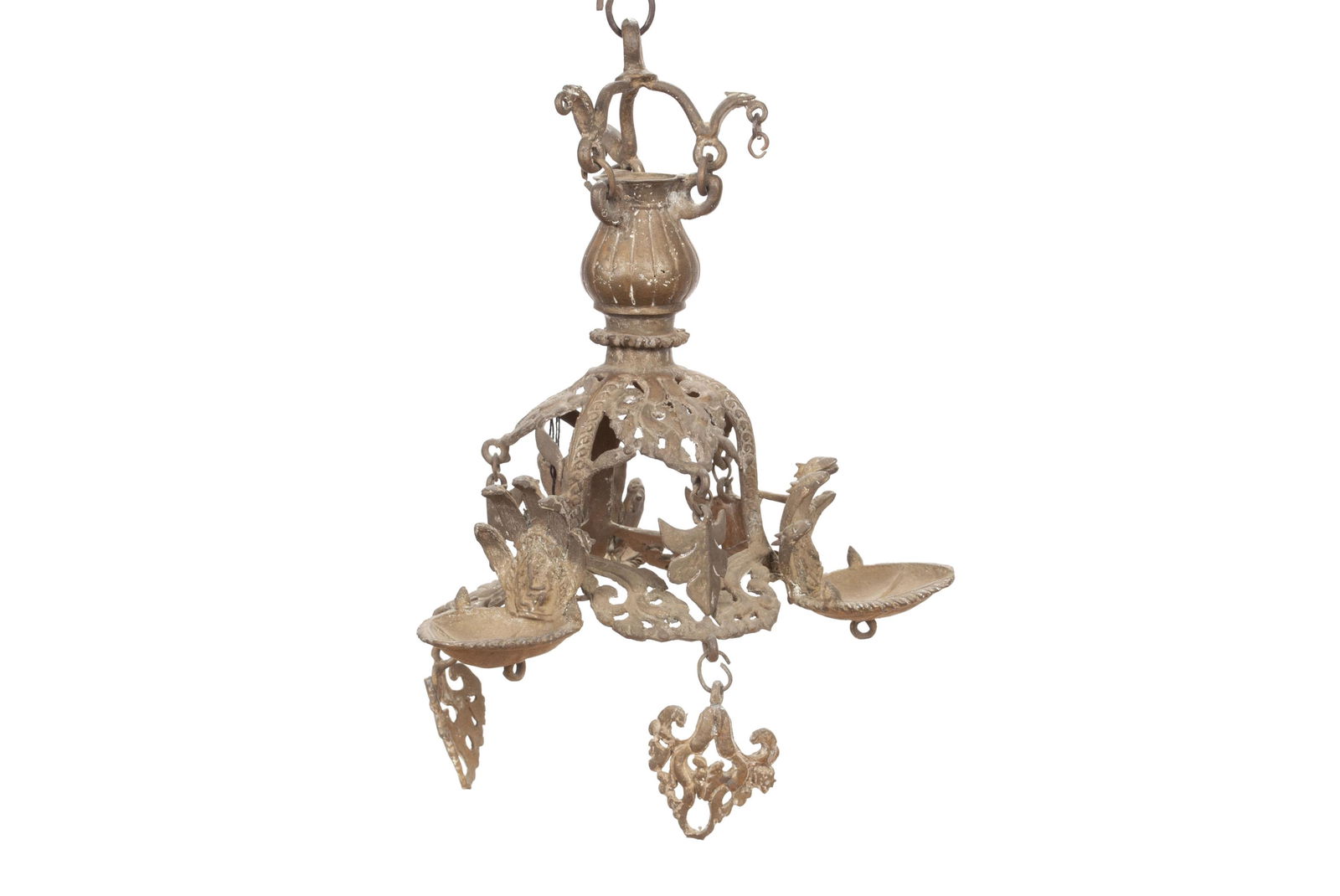 HINDU TEMPLE PUJA LAMP (1 of 6)