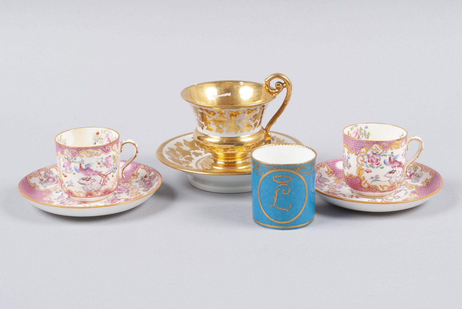 COLLECTION OF DEMITASSE PORCELAIN (1 of 9)