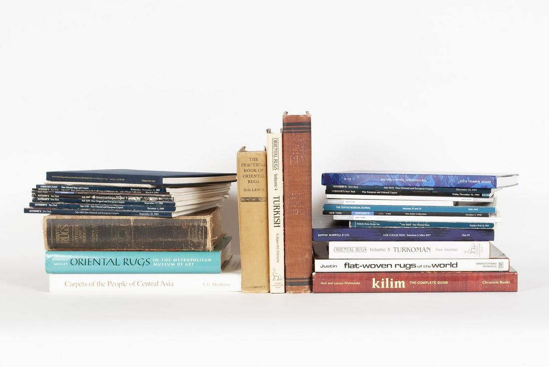 COLLECTION OF BOOKS AND CATALOGS ON PERSIAN RUGS (1 of 4)