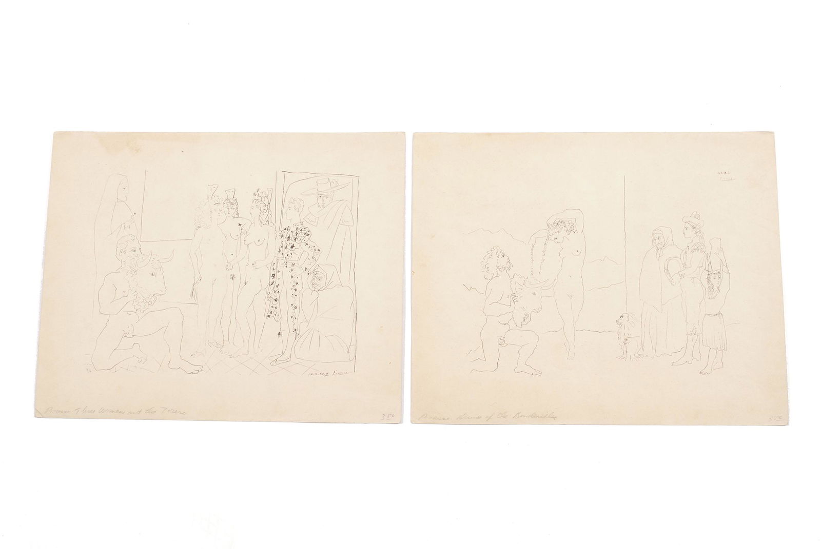 PABLO PICASSO (SPANISH, 1881-1973) LITHOGRAPHS (1 of 5)