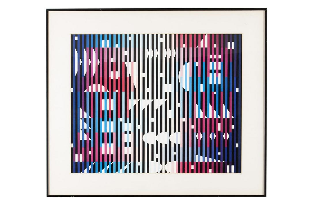 YAACOV AGAM (ISRAELI, B. 1928) CIRCLE GALLERY POSTER (1 of 3)