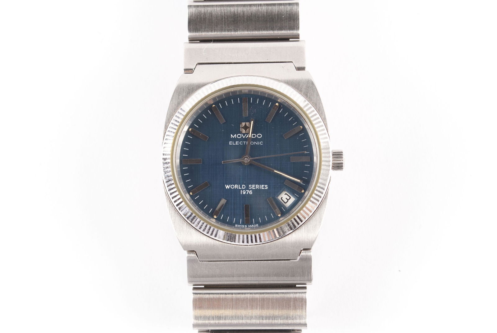 MOVADO ZENITH ELECTRONIC 1976 WORLD SERIES WATCH (1 of 4)