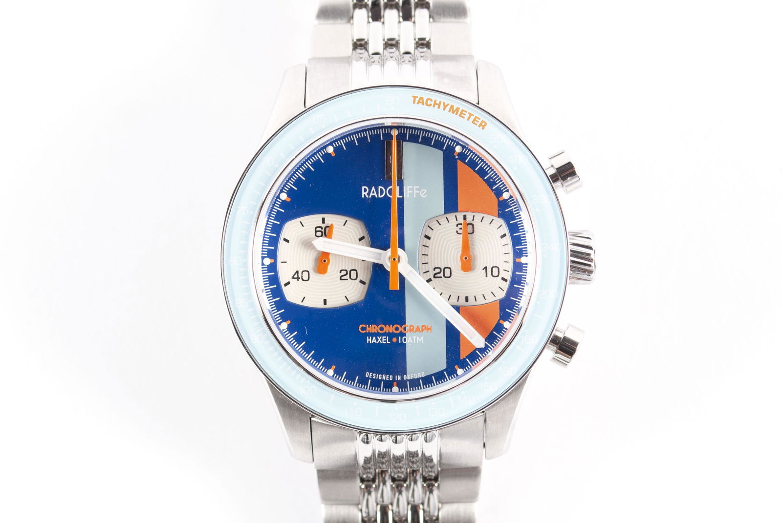 RADCLIFFE WATCH CO. CHRONOGRAPH WATCH WITH GULF RACING DIAL (1 of 7)