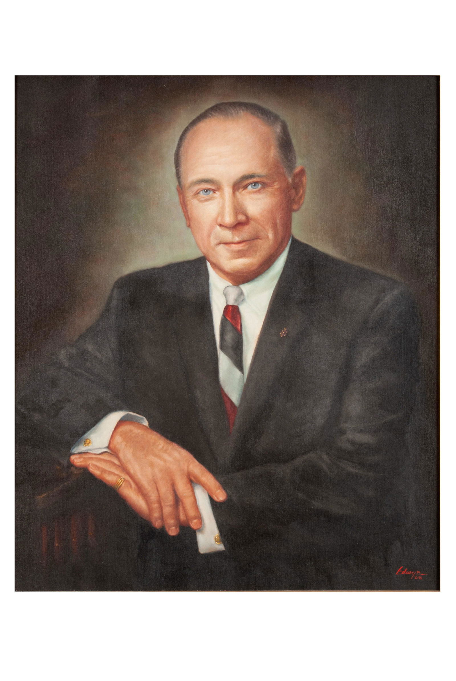 PORTRAIT OF WALTER C. PLOESER BY EDWYN STUDIOS (AMERICAN, 20TH C.) (1 of 7)