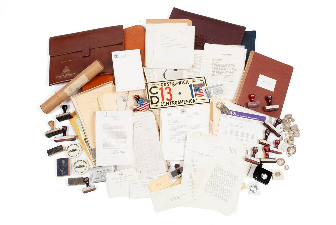 COLLECTION OF OBJECTS, DOCUMENTS AND EPHEMERA FROM STATESMAN WALTER C. PLOESER (ST. LOUIS, (1 of 9)