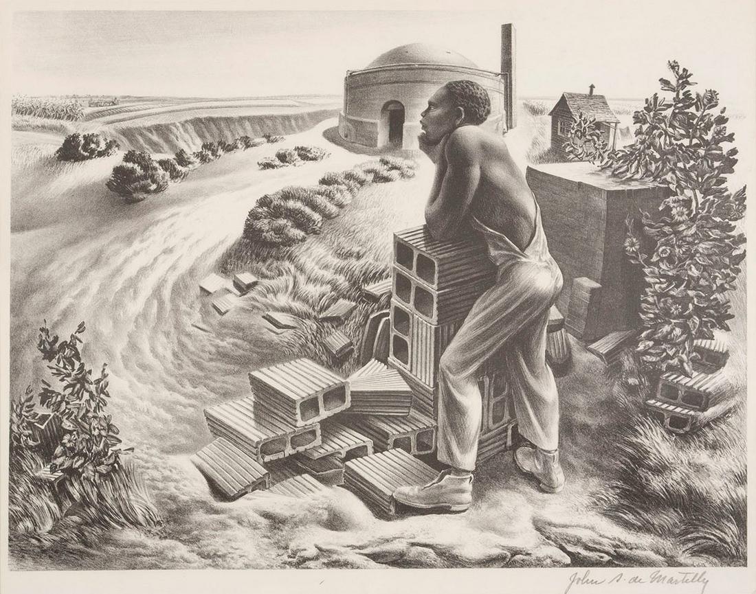 JOHN STOCKTON DE MARTELLY (AMERICAN, 1903-1979) (1 of 6)