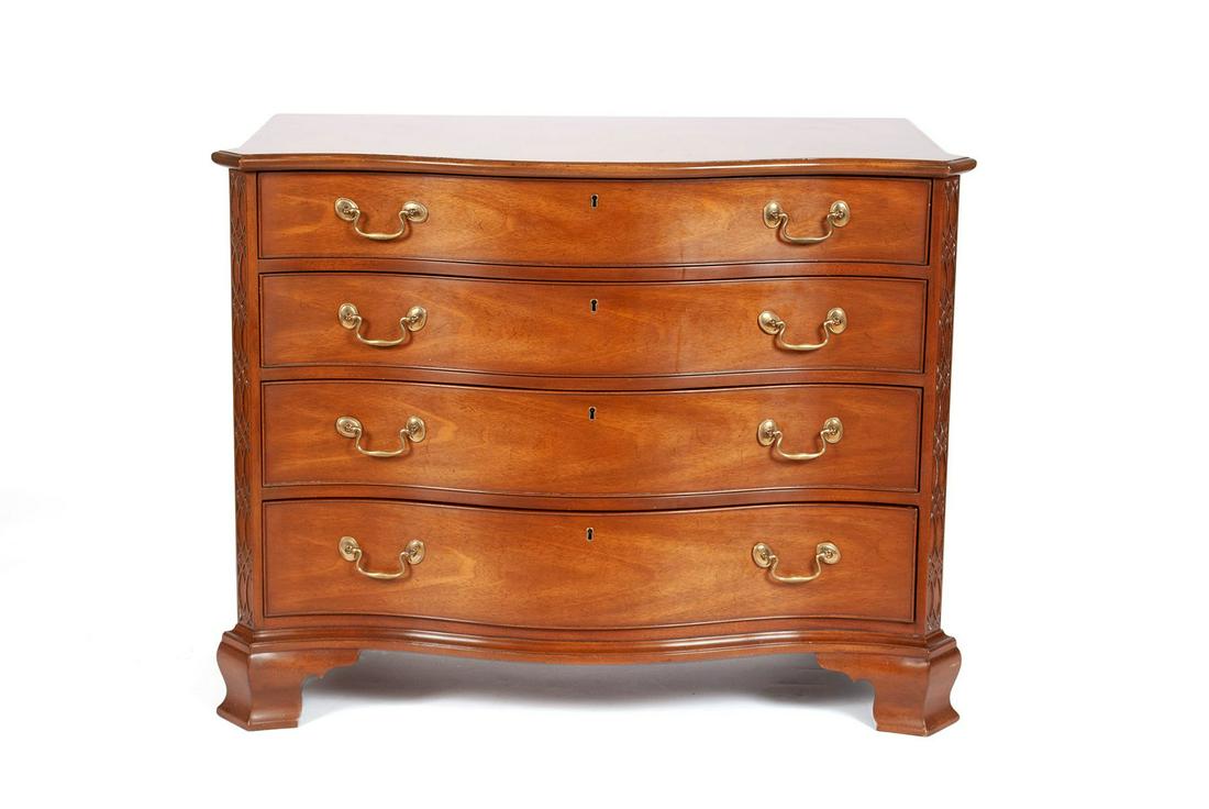 CHIPPENDALE STYLE CHEST BY KITTINGER (1 of 7)