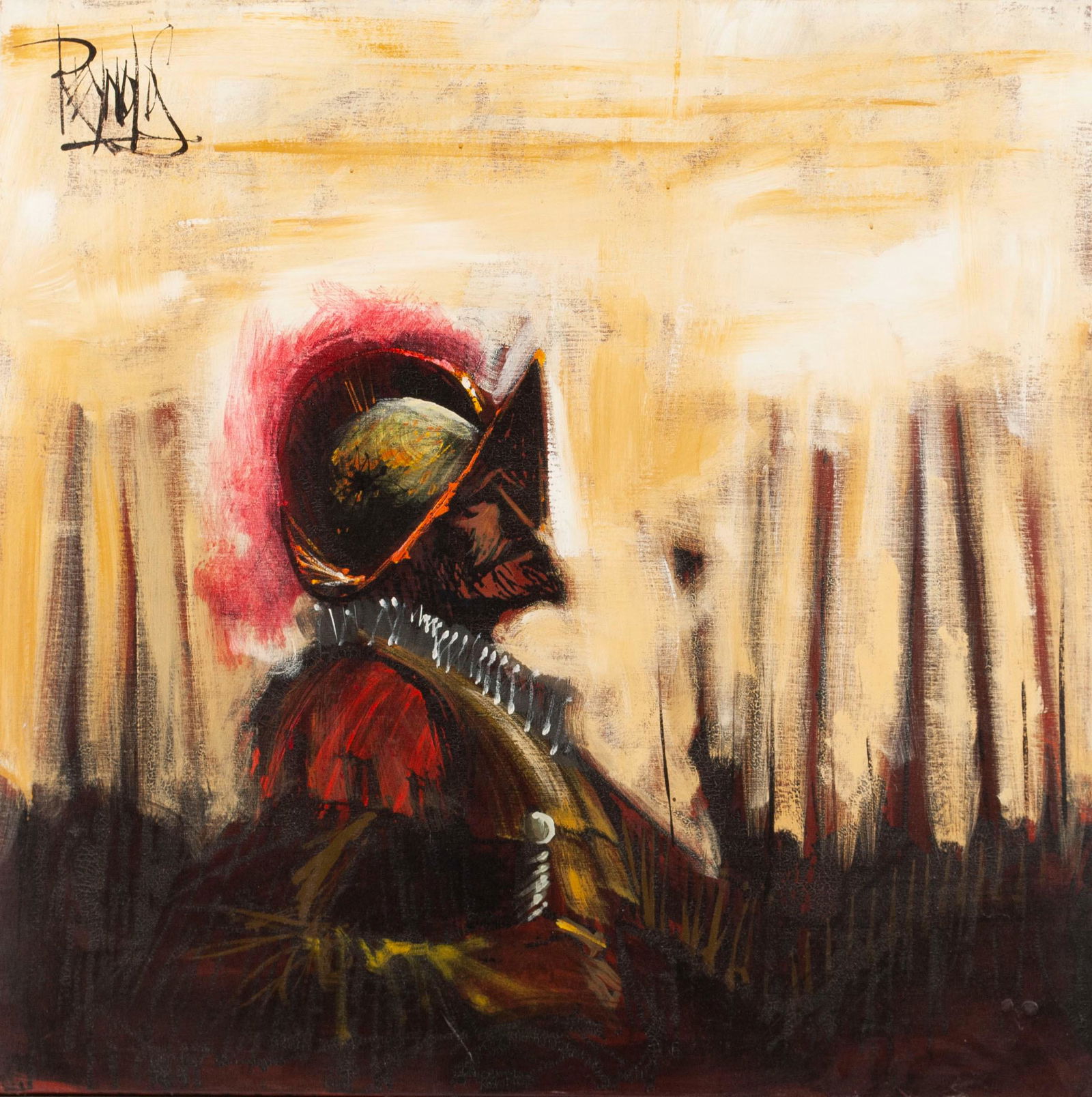 LEE REYNOLDS/VANGUARD STUDIOS ABSTRACT OIL (1 of 3)