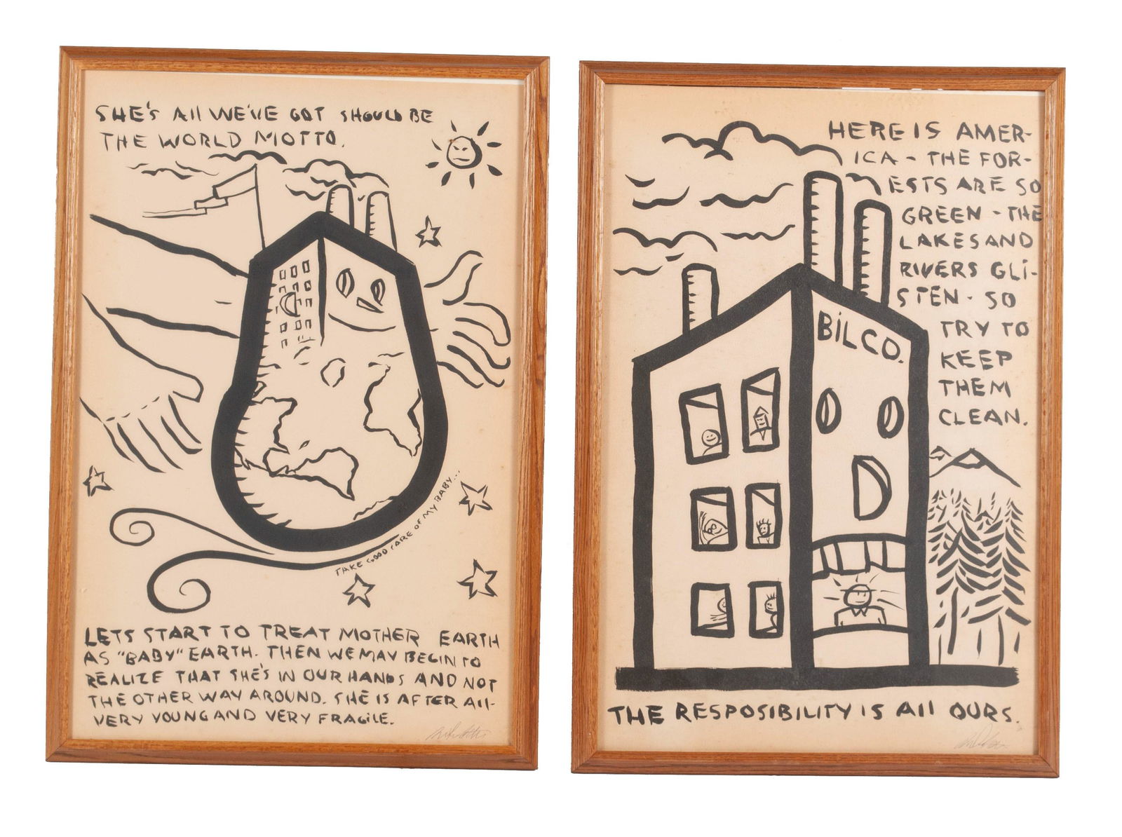 PAIRING OF ENVIRONMENTALIST PRINTS (1 of 4)