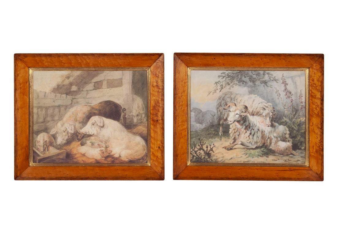 TWO PRINTS AFTER SYDENHAM EDWARDS (BRITISH, 1768-1819) (1 of 4)