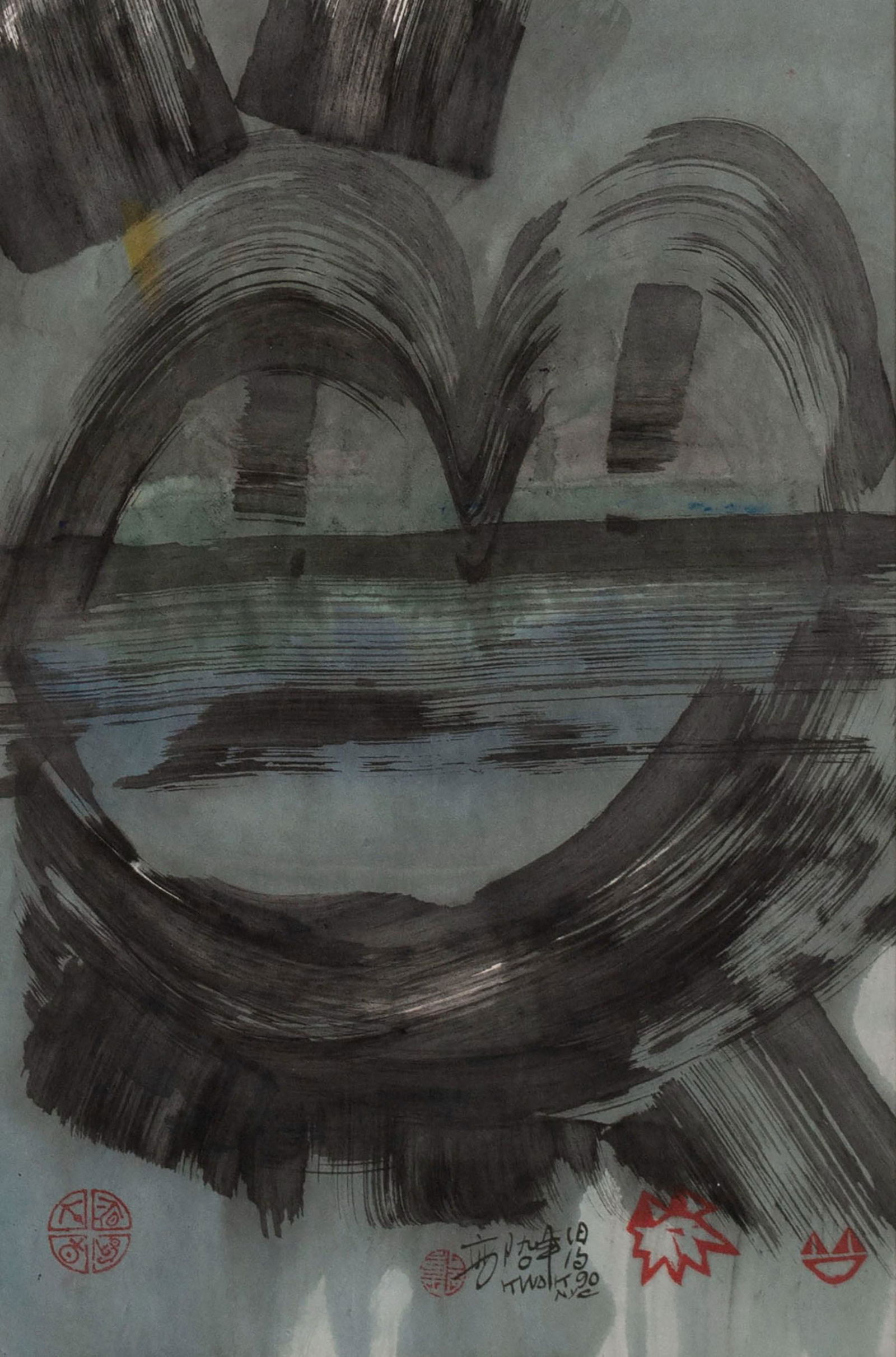 KWOK MANG-HO (FROG KING) (CHINESE, B. 1947) (1 of 5)